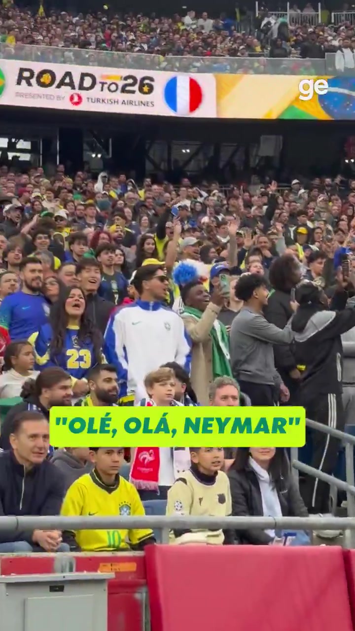 [视频]给安切洛蒂压力！巴西球迷在比赛中高喊内马尔