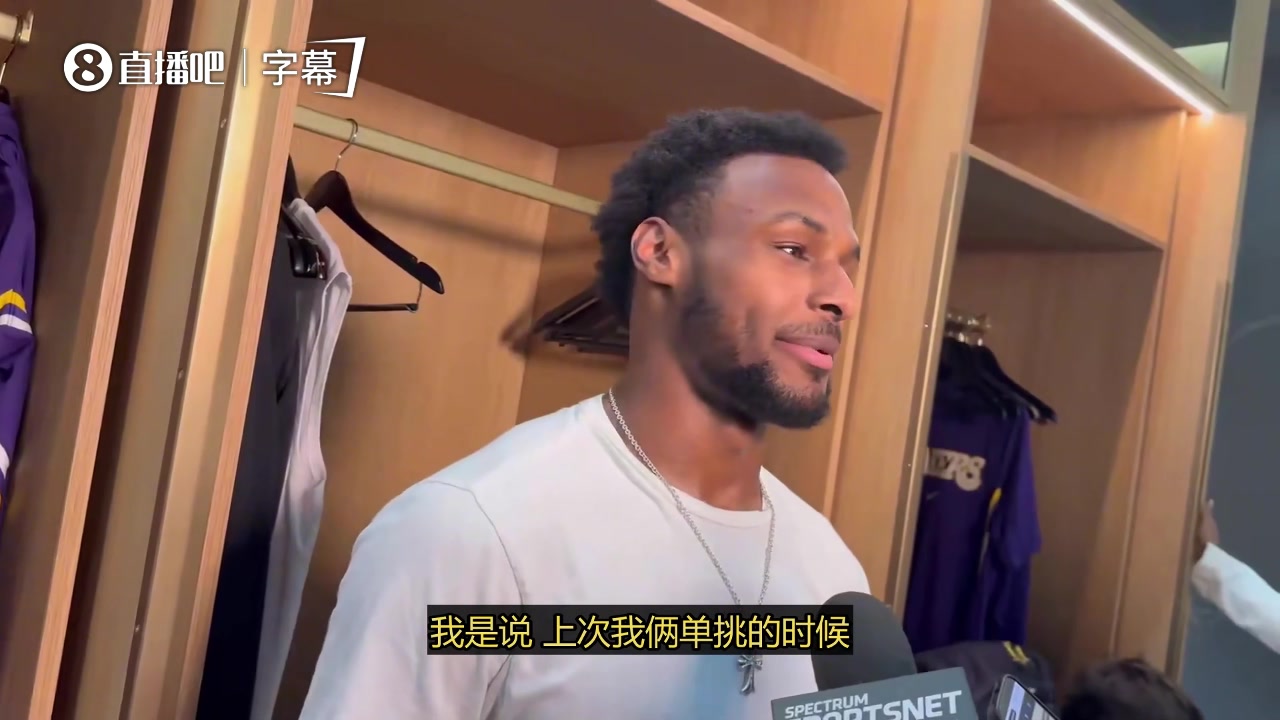 【球迷看点】老詹这么猛？布朗尼：上次和我老爹在迈阿密单挑时，
