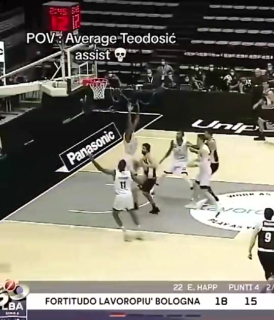 [体育视频]论传球骚气，特奥多西奇应该不输东契奇吧！