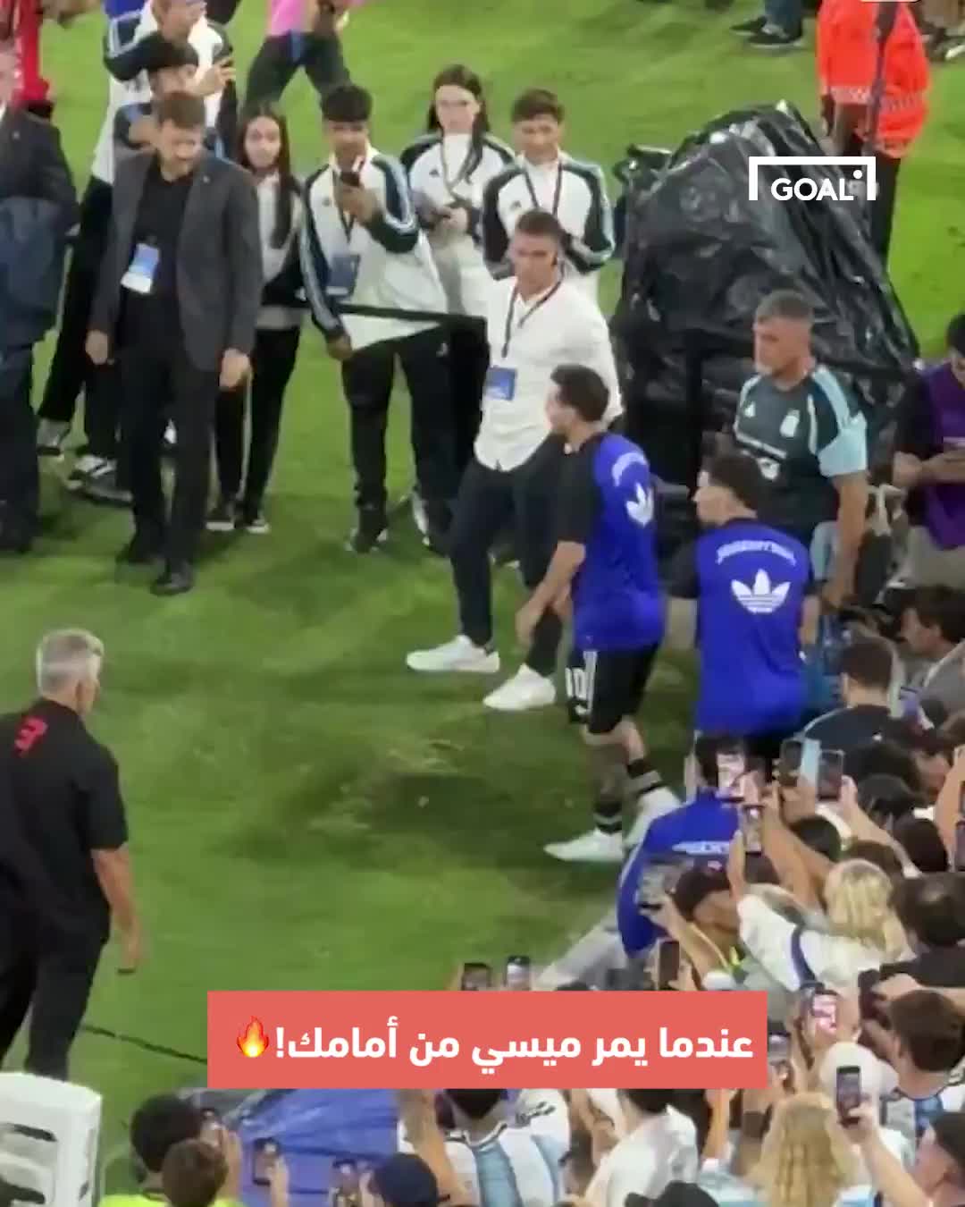 【推荐视频】博主：只有梅西才能在赛前就把对方球员变成他的球迷