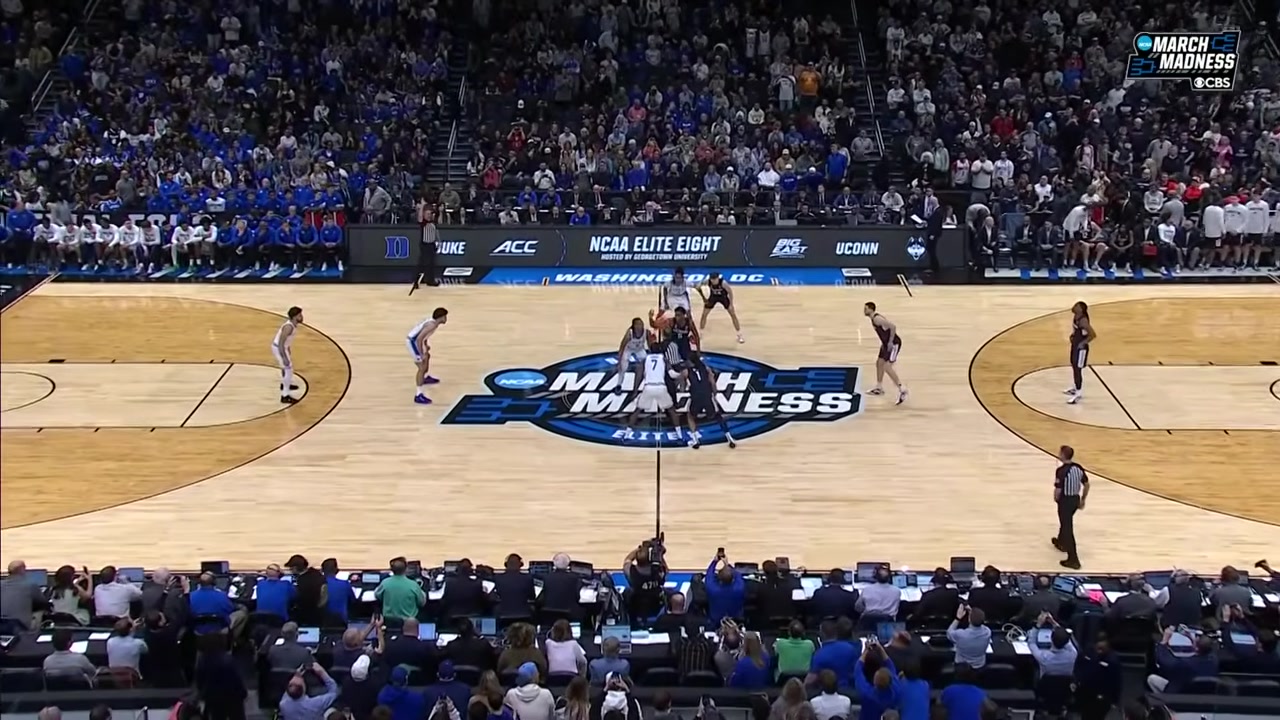 03月30日NCAA精英八强 康涅狄格73 - 72杜克 全场集锦