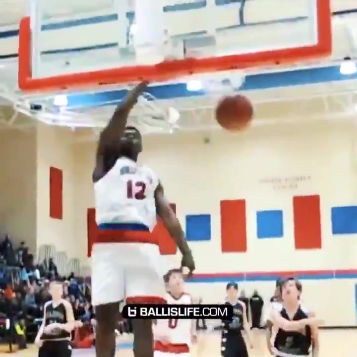 【体坛视角】看看1✨6岁的⬆️锡安是怎么打球的！论震撼程度应