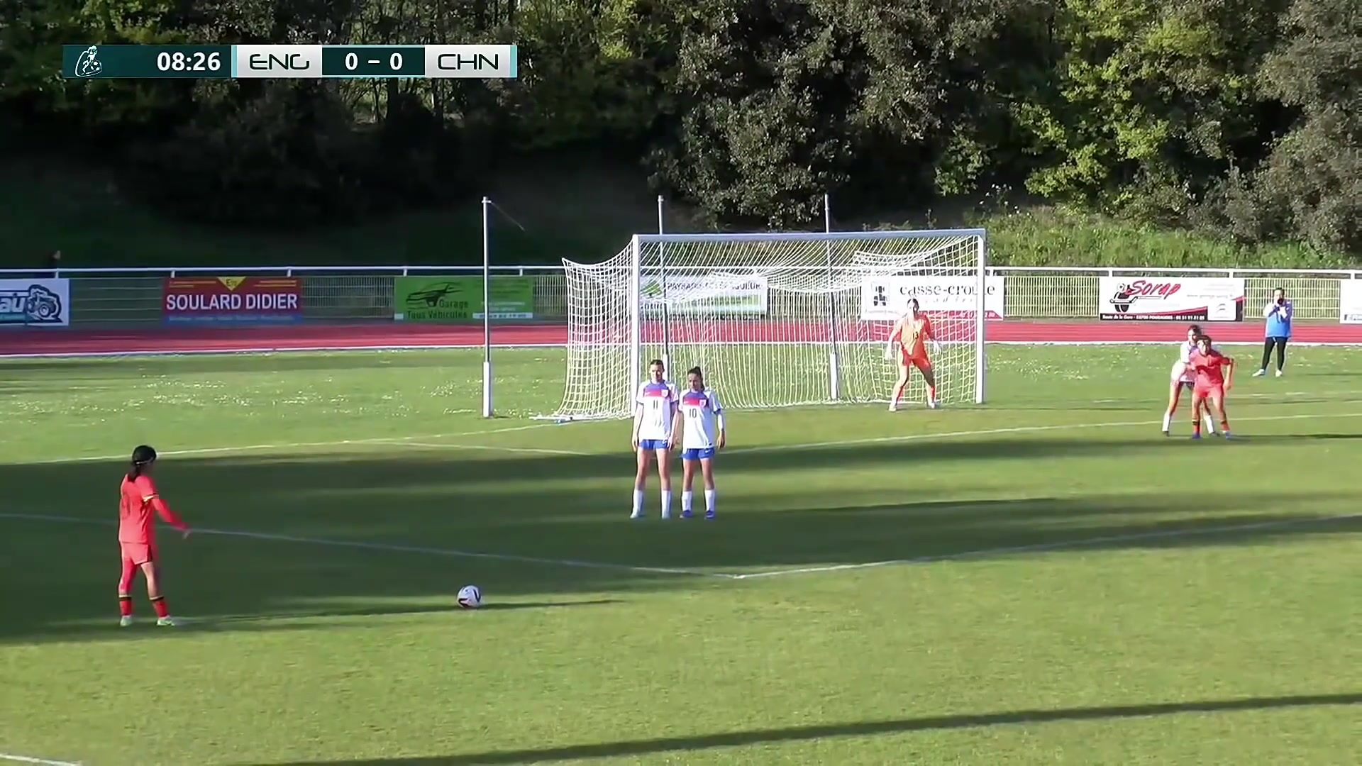 【集锦】蒙太古女杯-朱派淅制胜 中国U16女足1-0英格兰U16女足