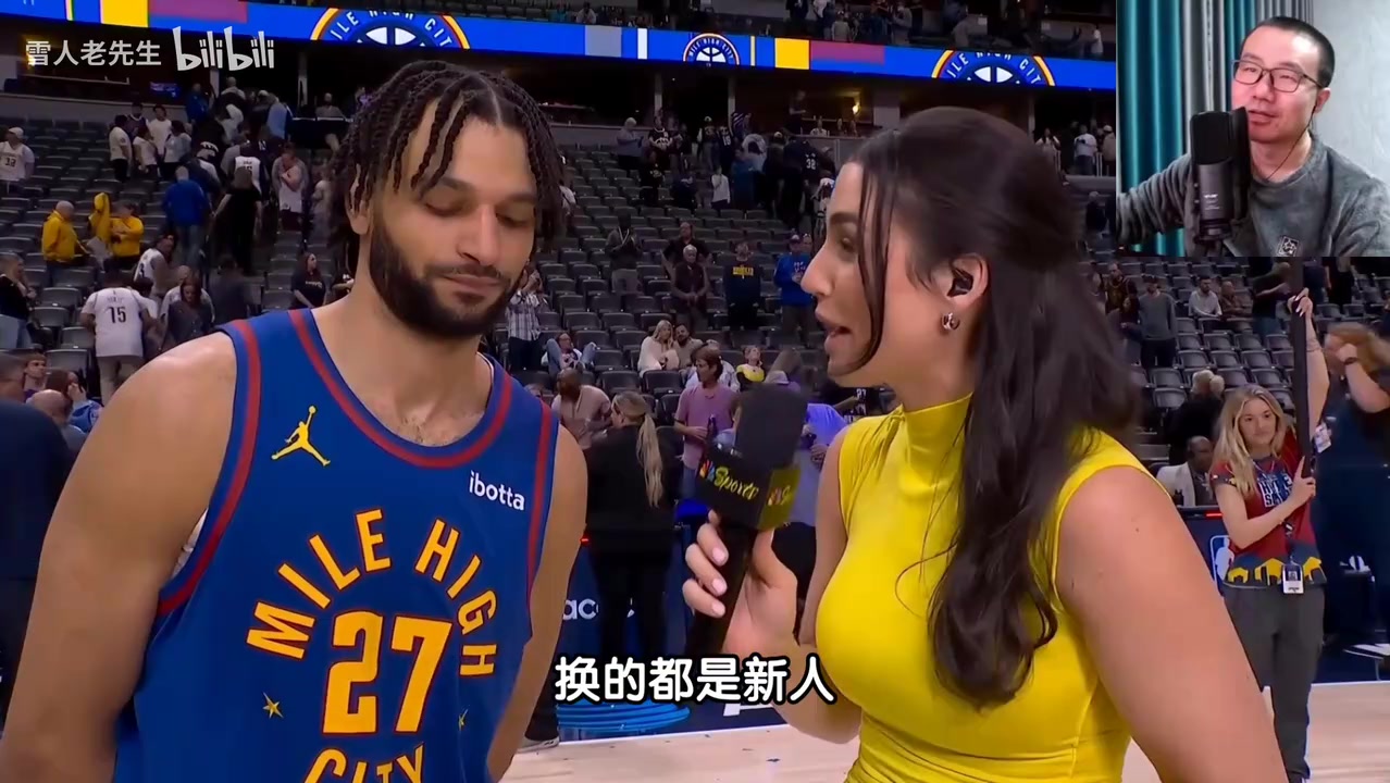 [精彩剪辑]睡醒了？萎靡一整场的徐静雨，看到美女主持人以后立马清醒了