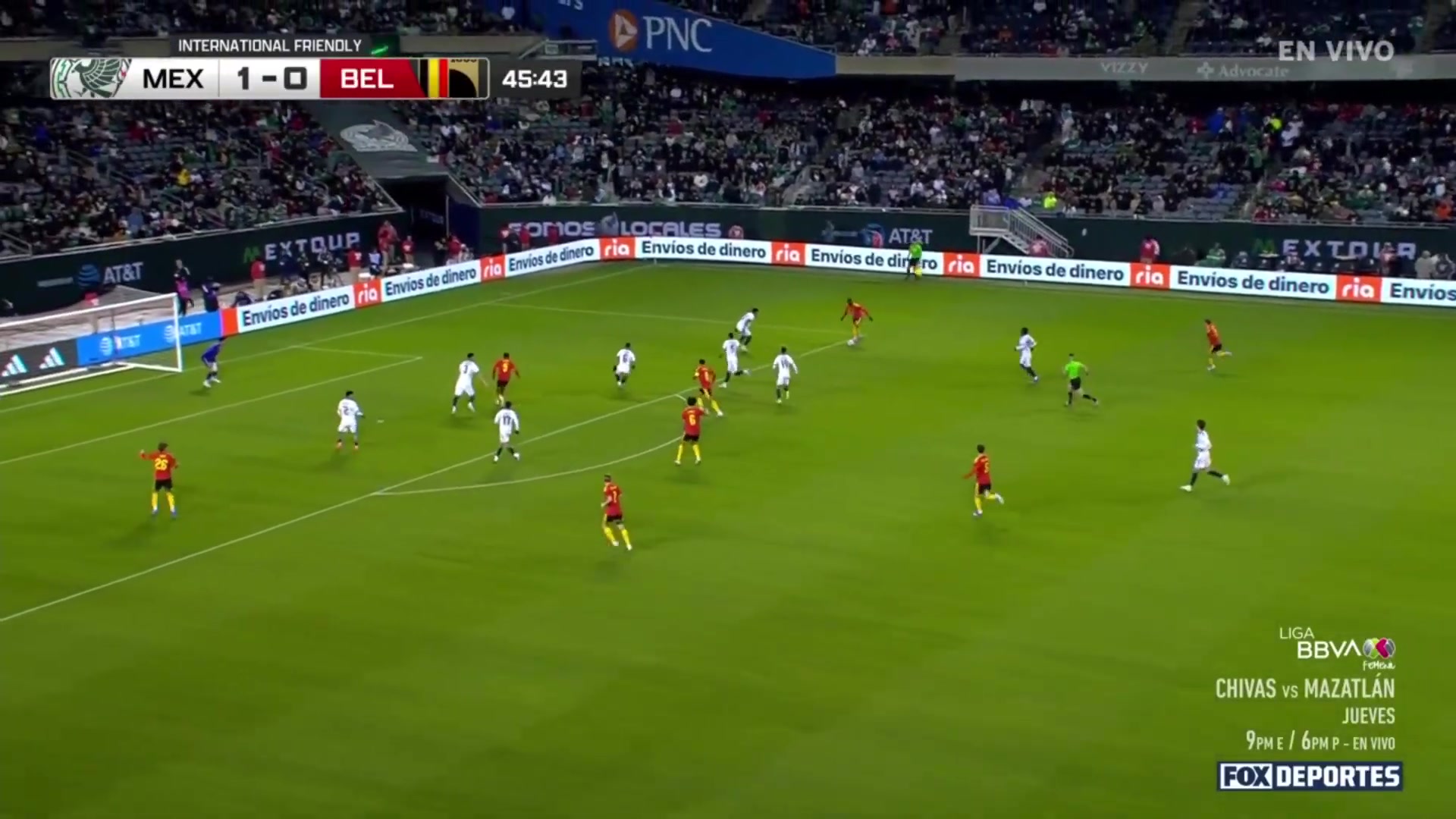 [体育视频]有点小帅~卢克巴基奥世界波破门，比利时1-1墨西哥！