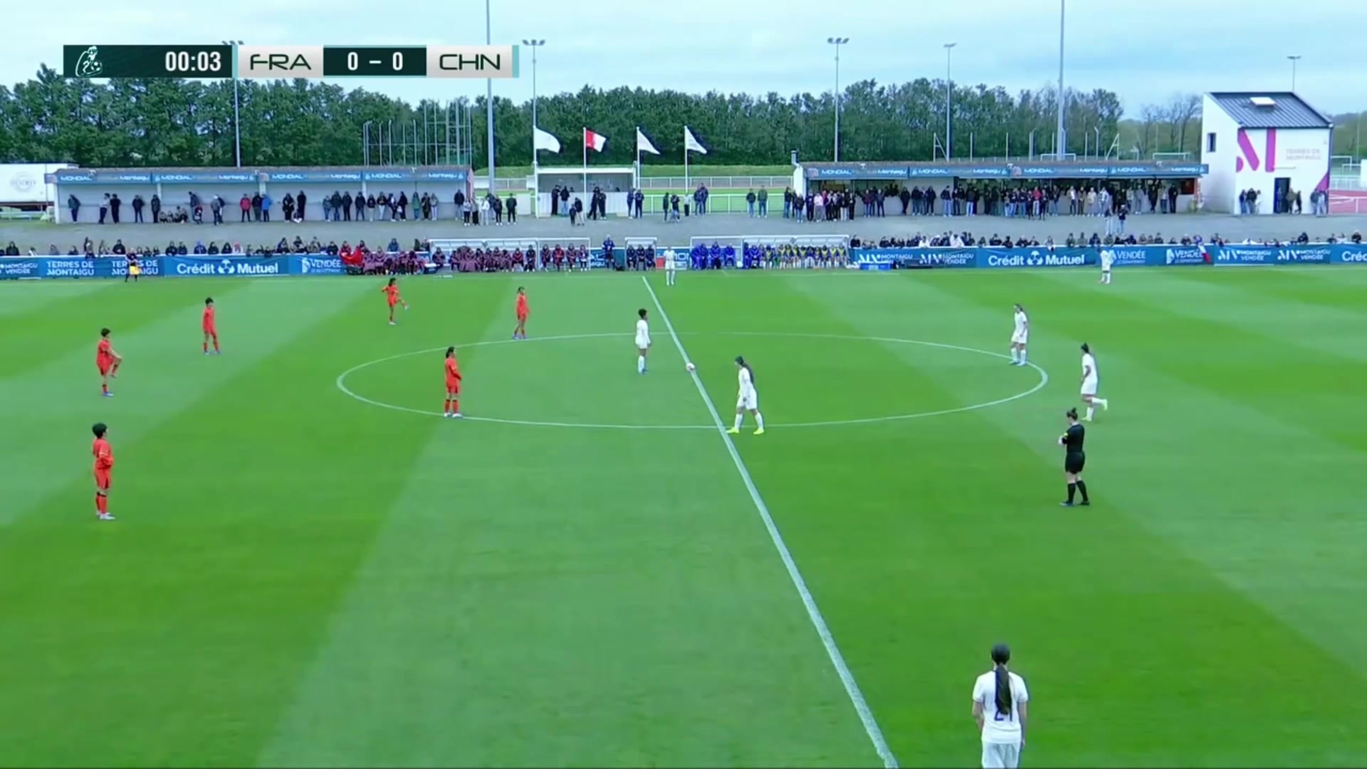 【集锦】蒙太古杯-周瑾彤任意球破门何风清扬建功 U16女足2-1法国