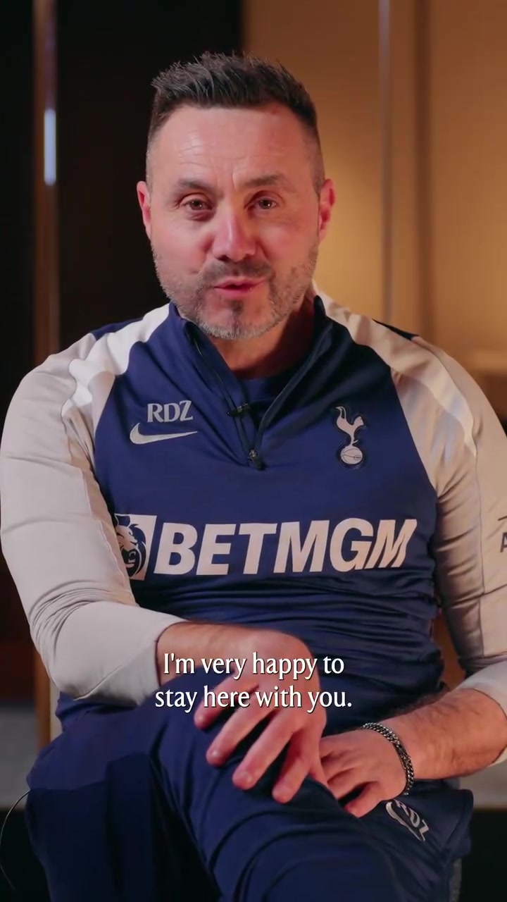 【体育头条】定位清晰！德泽尔比对热刺球迷：我想在这里待久一点