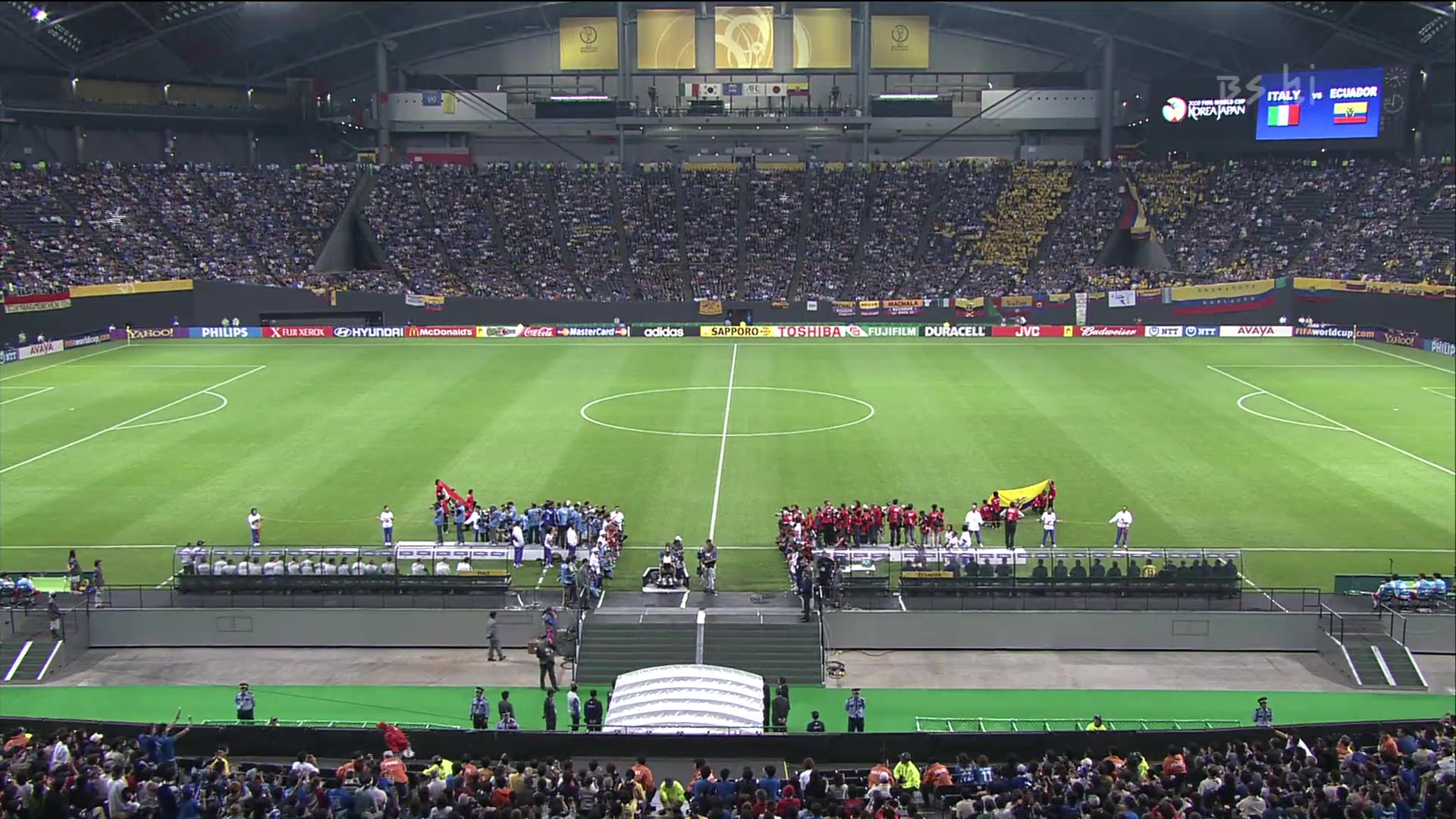 【球迷看点】今非昔比！02年世界杯意大利对厄瓜多尔，赛前国歌