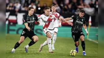 西甲-恩特卡替补制胜 巴列卡诺1-0十人埃尔切