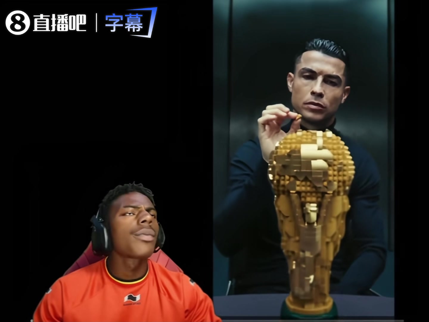 【梅西】梅罗同框！甲亢哥被乐高世界杯广告整破防，小亚马尔居然站C位！