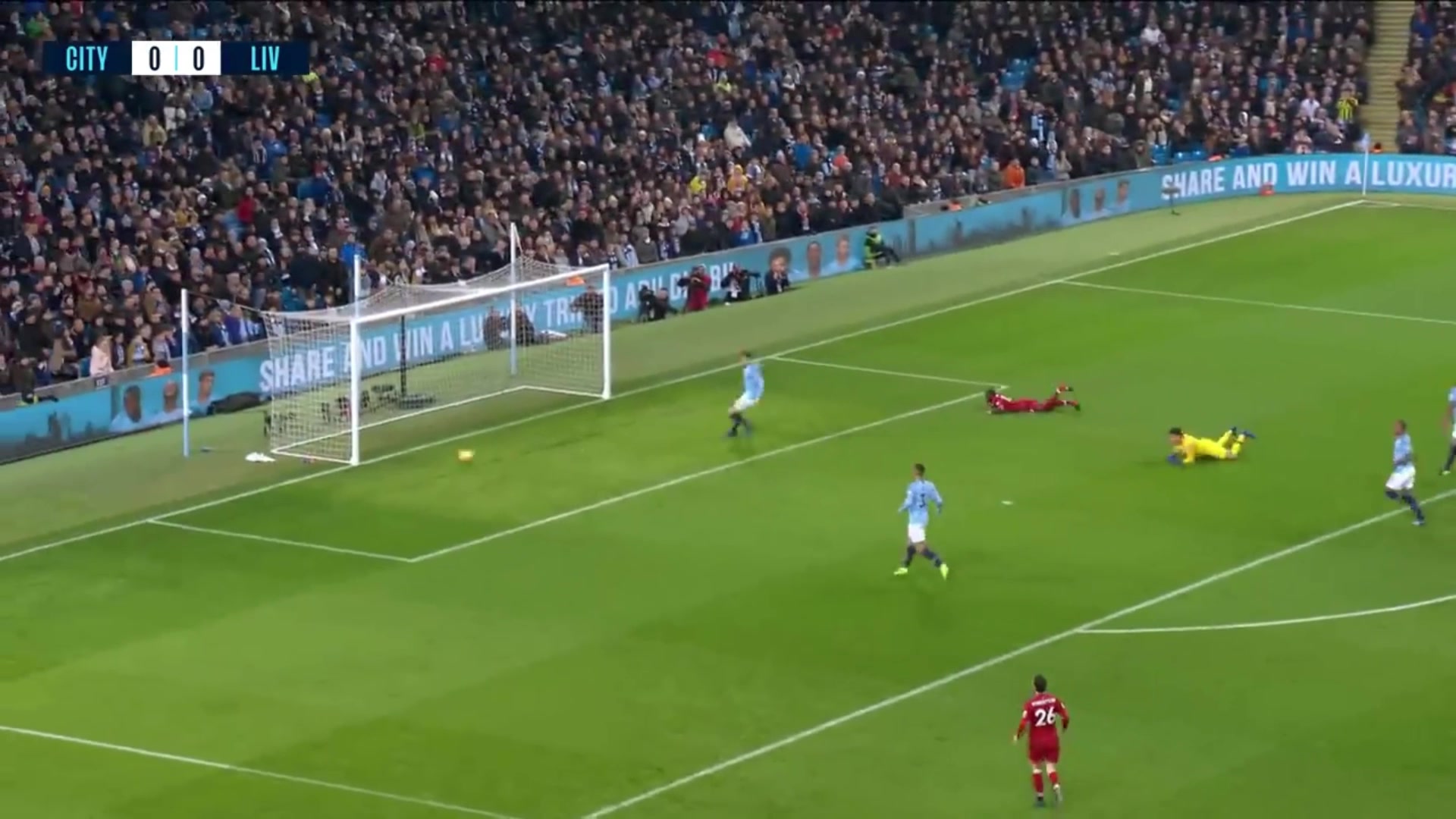 【体育头条】1.12厘米极限勾球！当年斯通斯这一腿，直接踢飞利物浦冠军梦