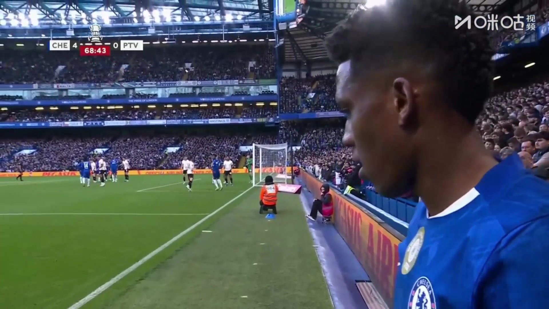 桑巴连线！埃斯特旺角球送助攻！安德雷-桑托斯后点头球破门！