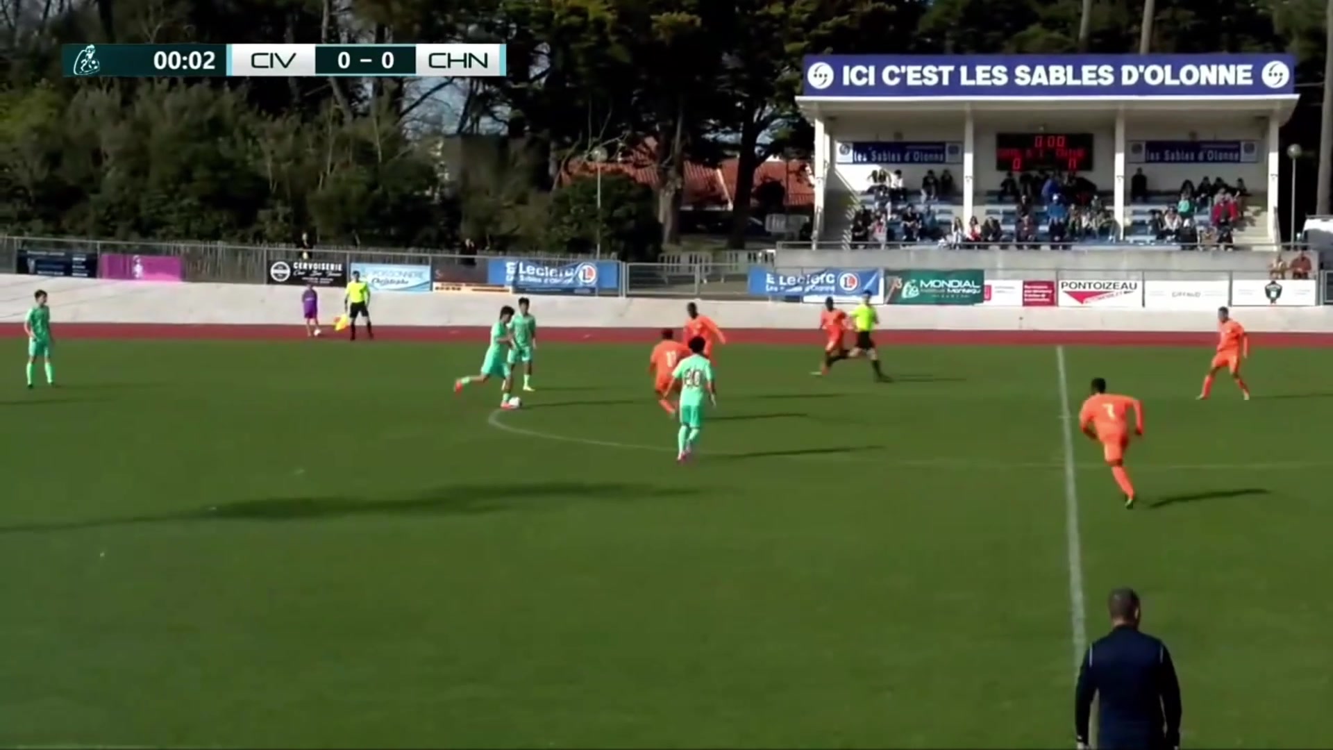 【集锦】蒙太古杯-U16国足0-1科特迪瓦U16 国足小组3场皆负