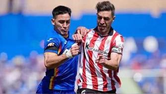 西甲-巴斯克斯&萨特里亚诺进球 赫塔费2-0完胜毕尔巴鄂竞技