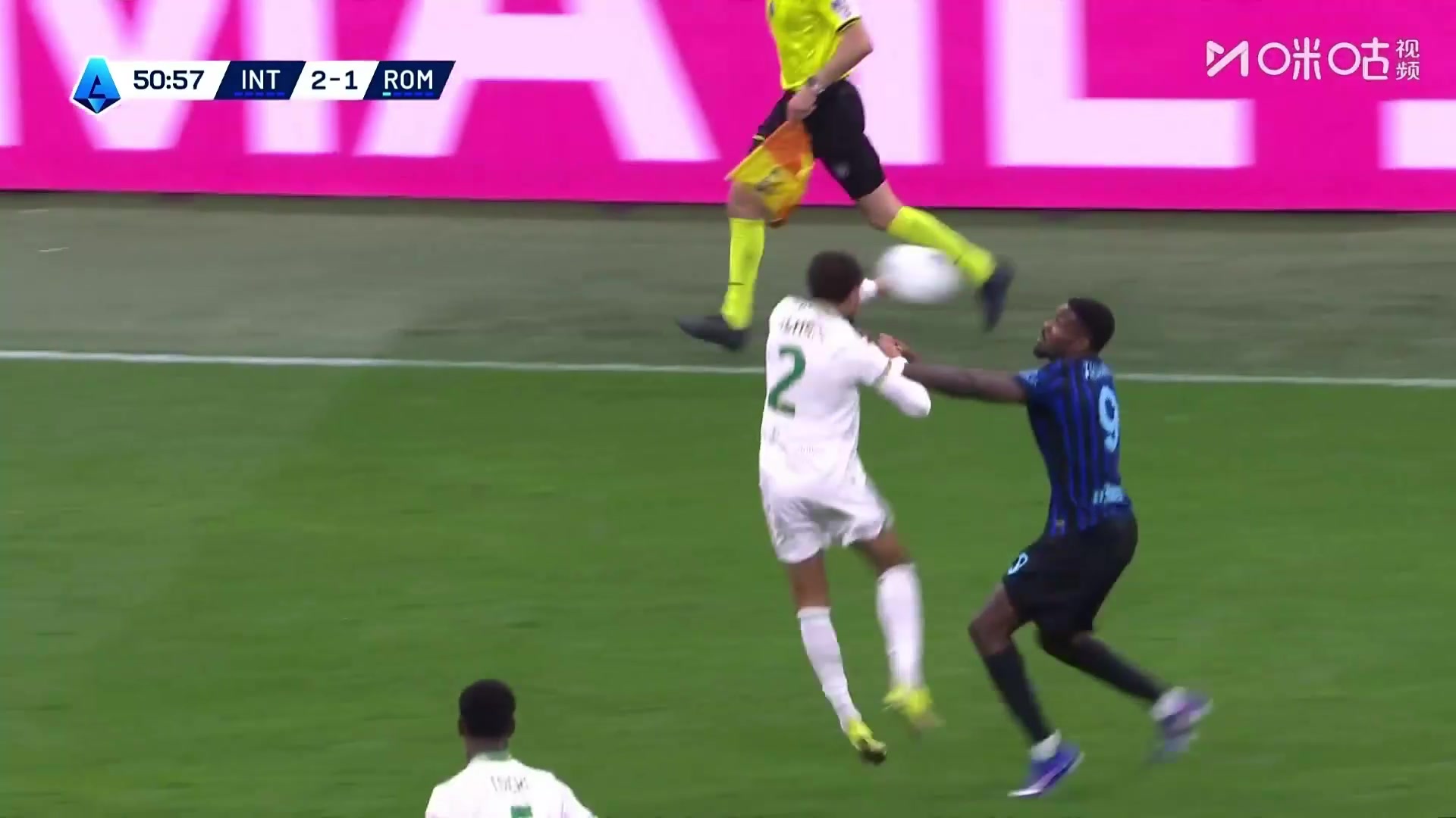 国米3-1罗马！图拉姆带球推进送助攻！劳塔罗跟进推射破门！