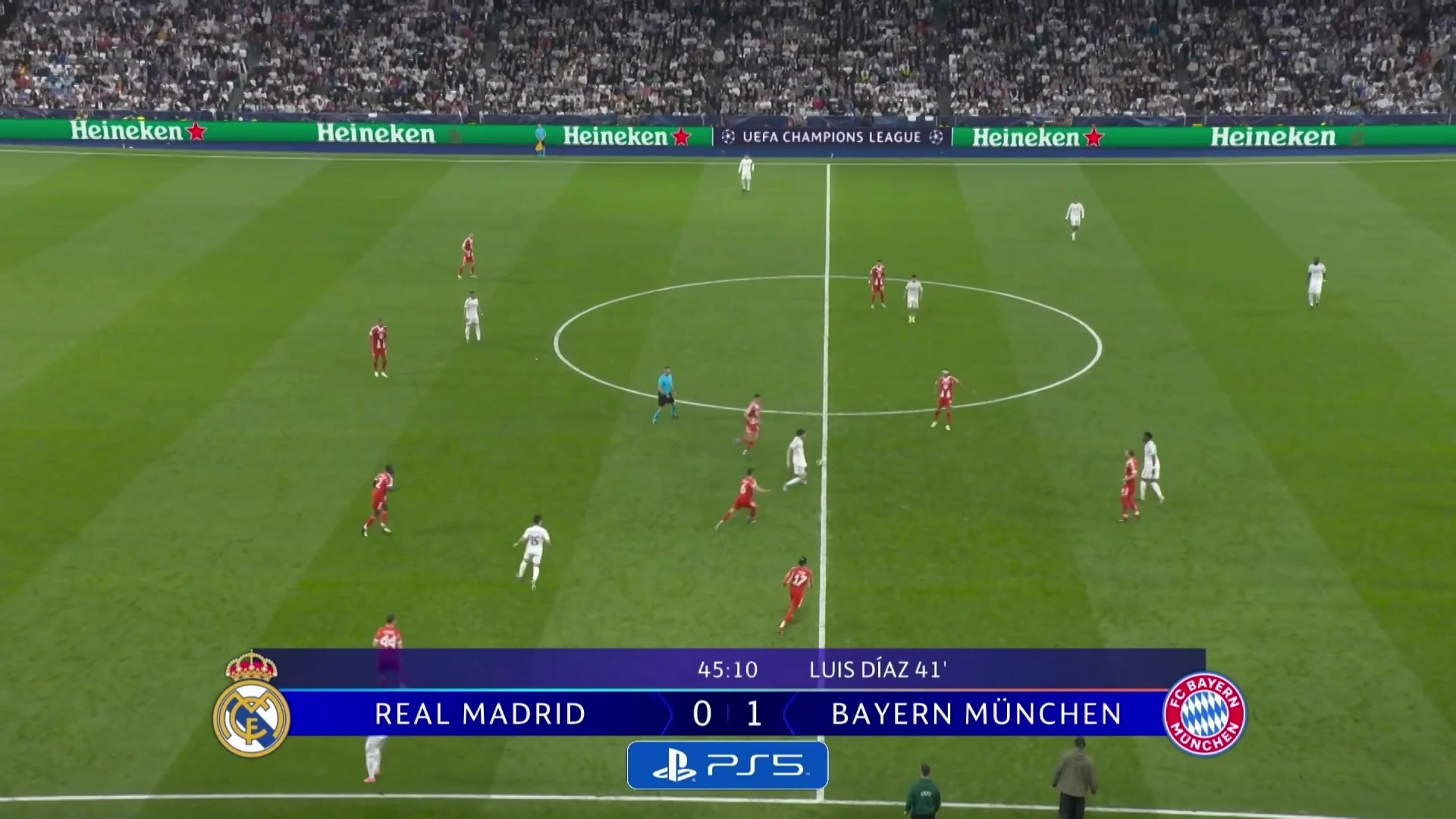 下半场开场20秒进球！奥利塞横敲，凯恩不停球推射死角！