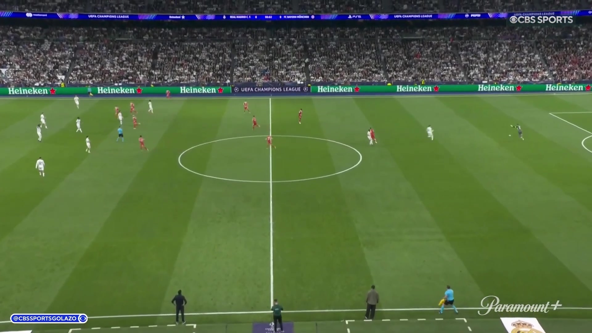 【集锦】欧冠-凯恩迪亚斯建功姆巴佩破门难救主 皇马1-2拜仁