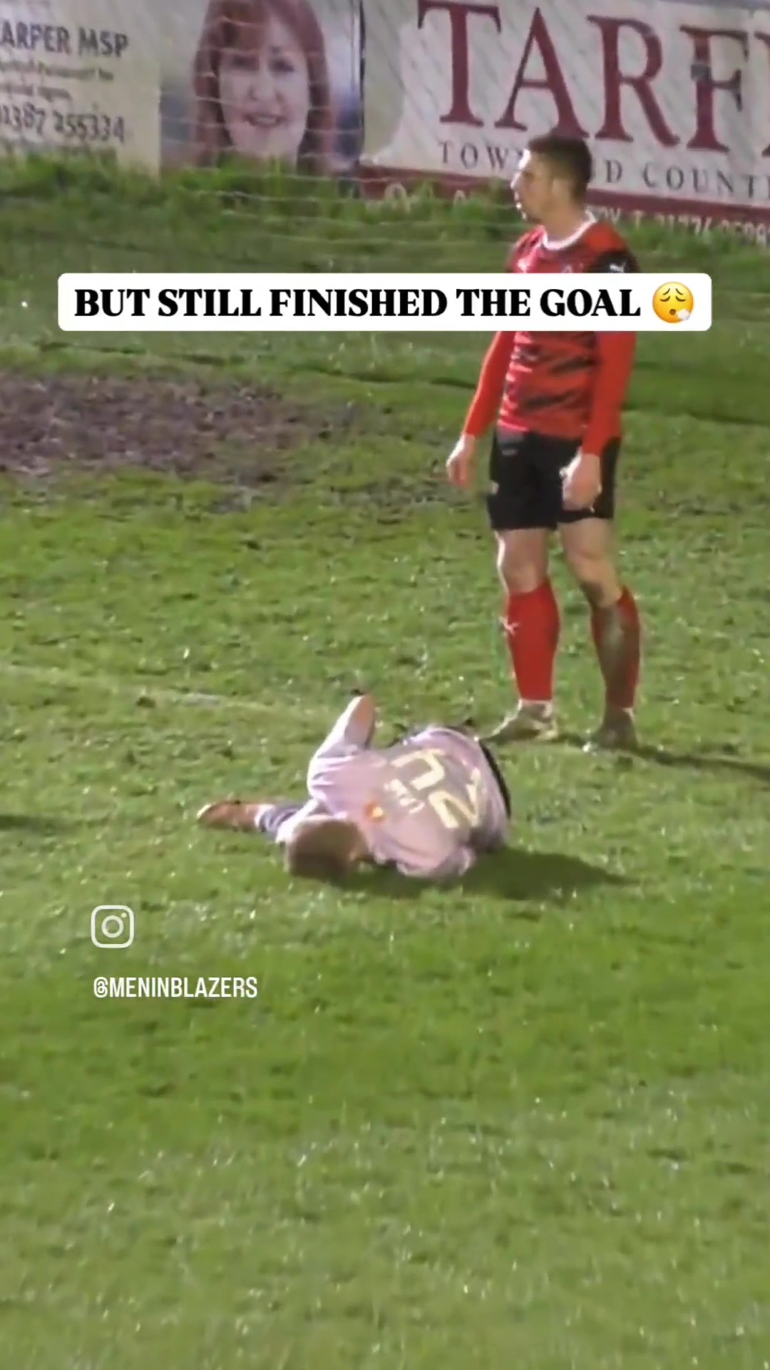 【关键对位视频】即便拉伤了腿筋，也要把⚾❗球打进