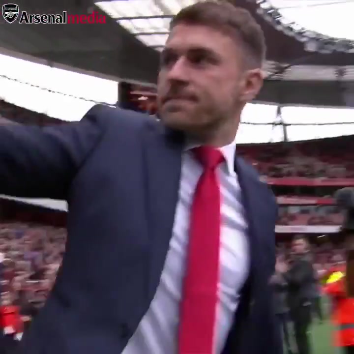 [推荐]多年感情怎能一语带过？拉姆塞当年在阿森纳的告别仪式！