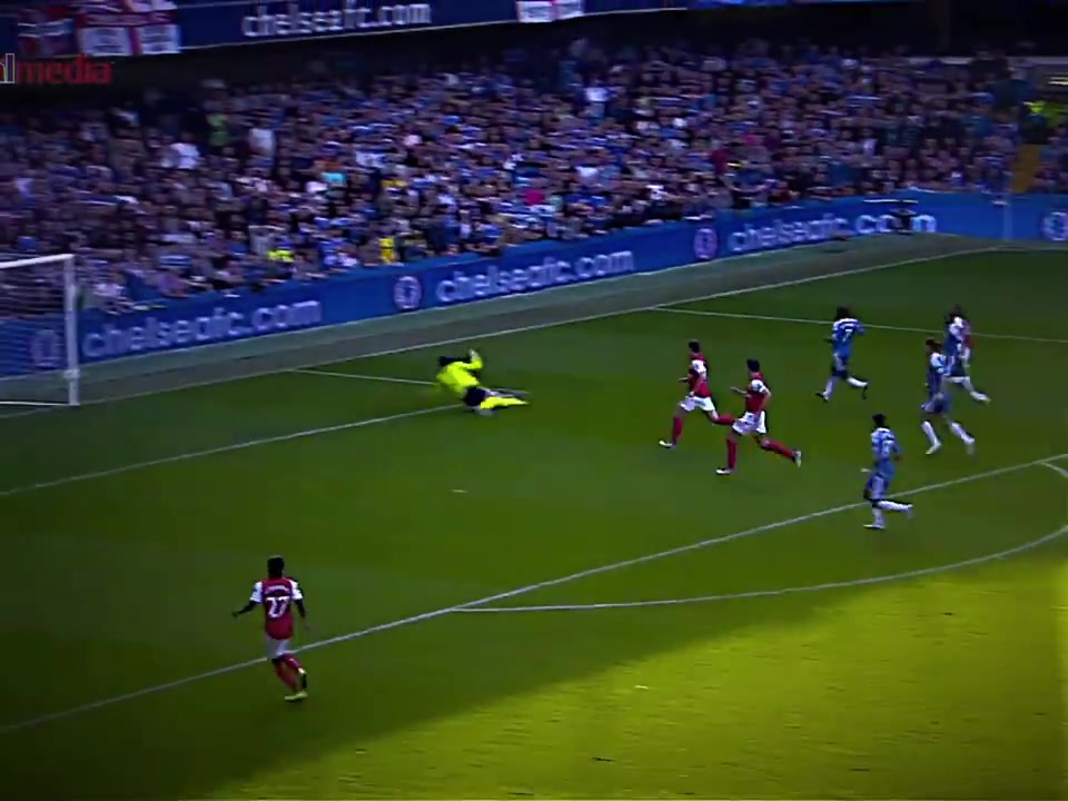 [阿森纳]孙子兵法！名场面：⬇️⬅️小老虎沃尔科特⚾的假死过