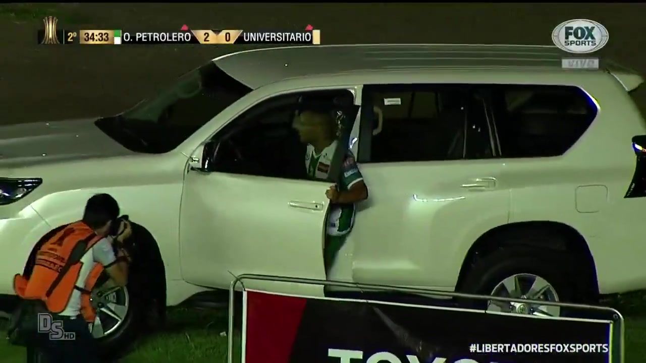 [五洲]你没听错，球员进球后开车庆祝