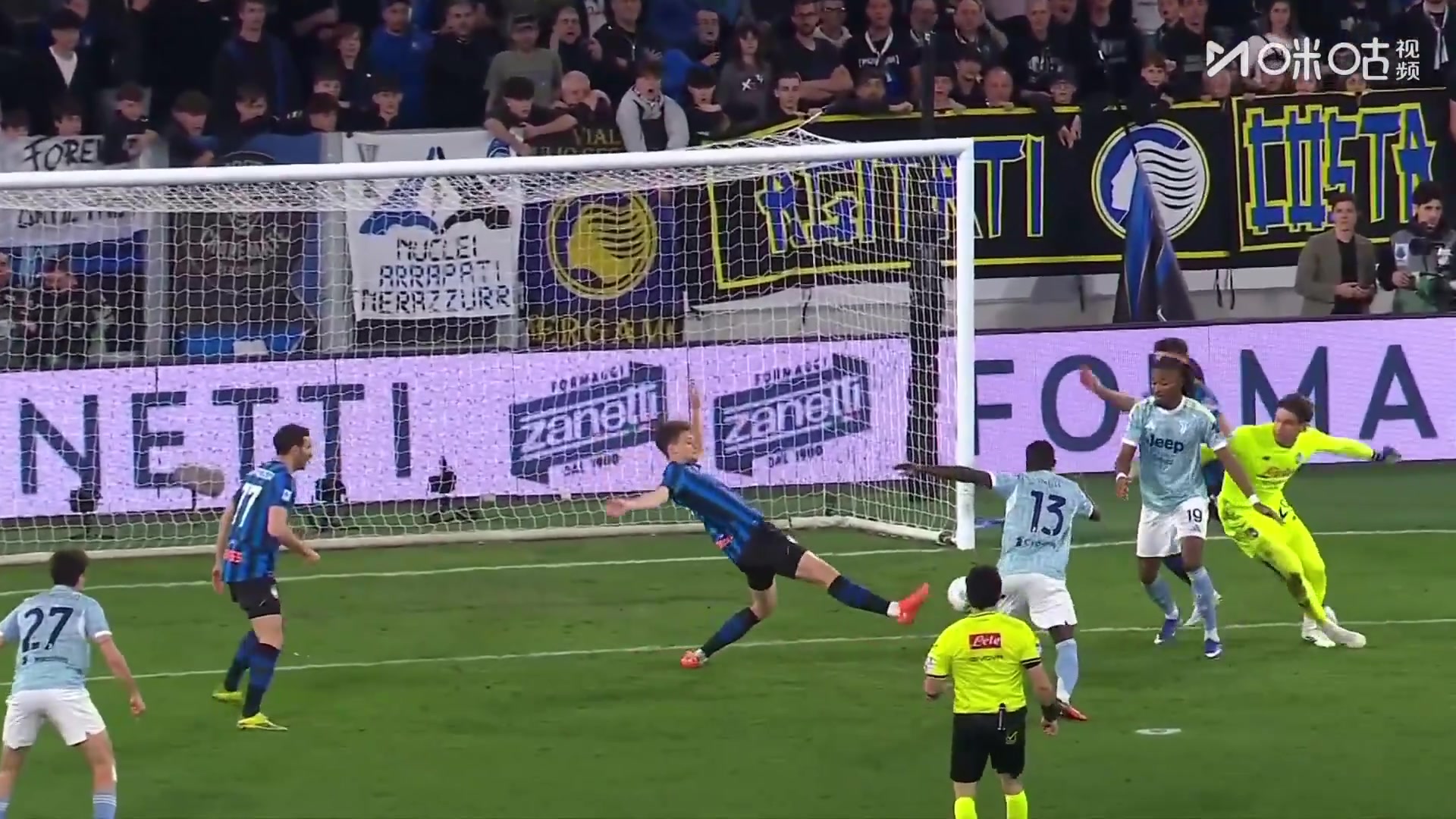 尤文打破僵局！亚特兰大后防送大礼！博加门前垫射破门！