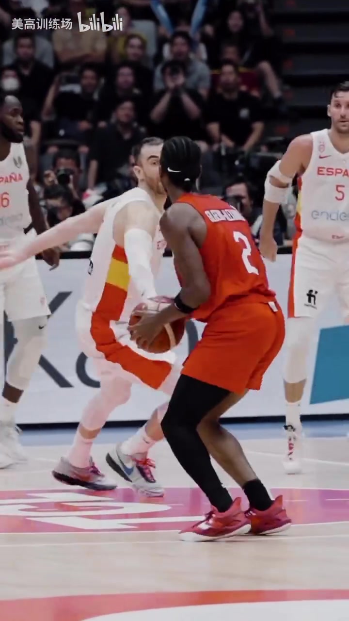 [NBA]强者在哪都一样！回顾当年世界杯SGA对阵西班牙的关