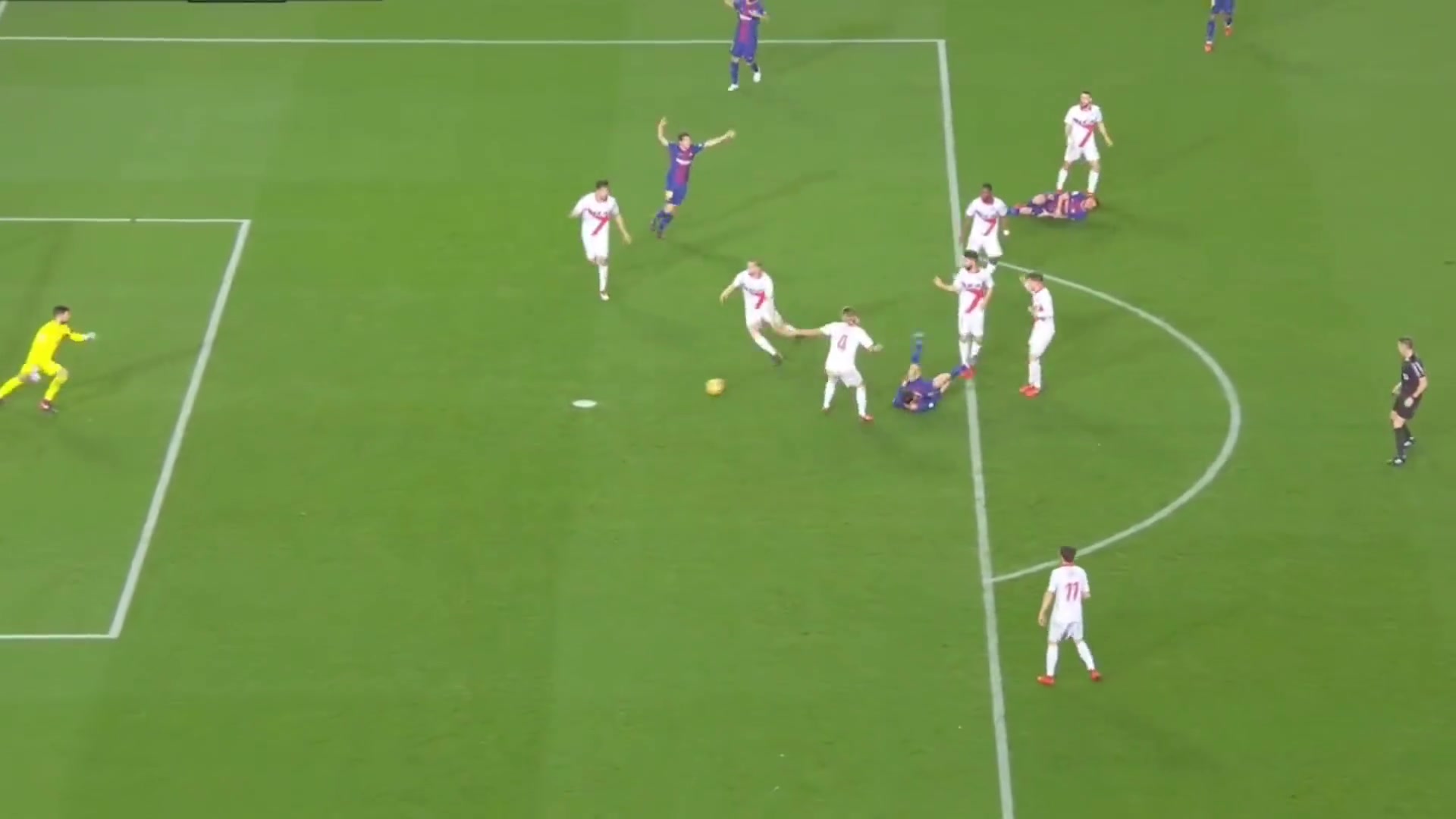 [梅西]这就是为什么他是最好的！名场面：梅西任意球破门的常规