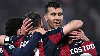 意甲-莱切后卫连续失误送礼 博洛尼亚2-0莱切