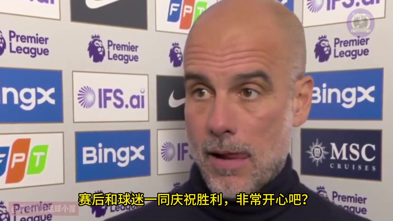 [视频/集锦]瓜帅：谢尔基的天赋应该在进攻三区发挥，过去的曼城独一无二！