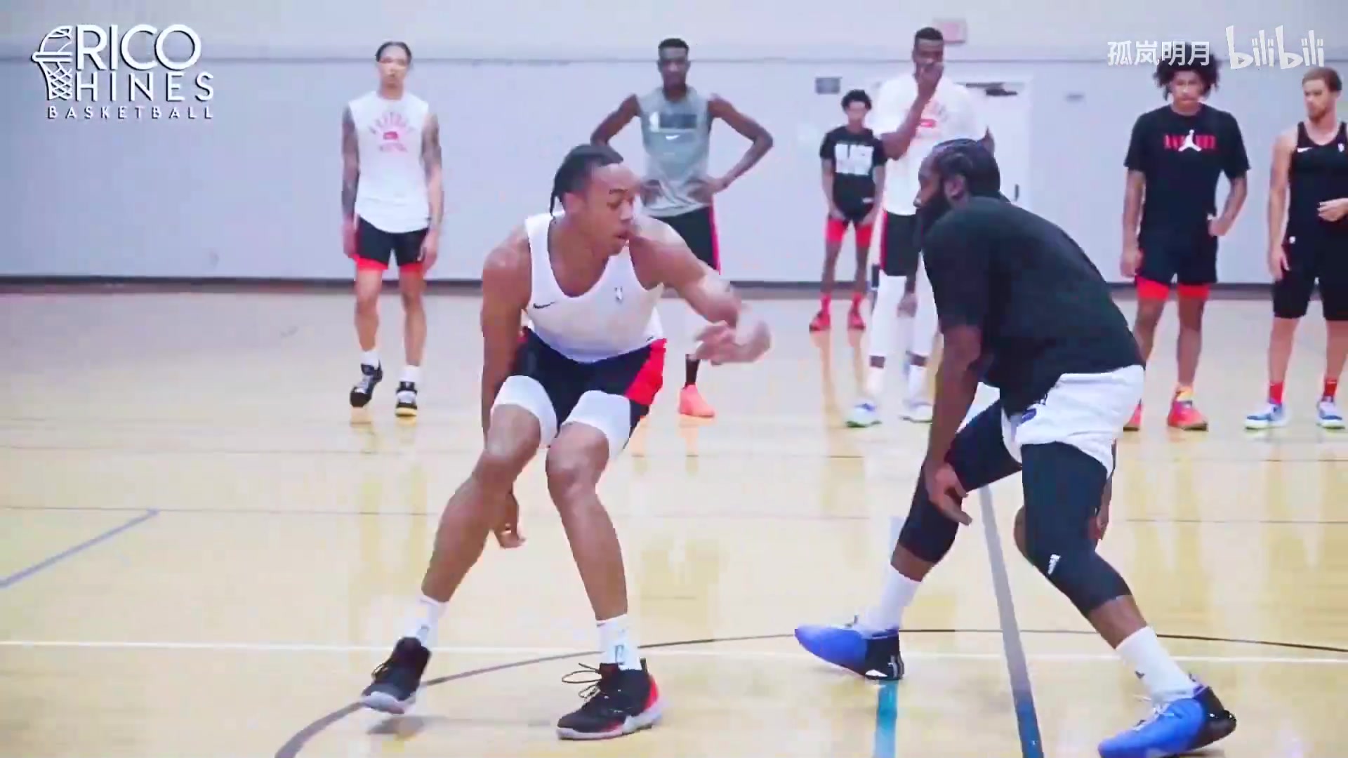 【推荐视频】老朋友了！此前的夏天，哈登和猛龙球员们一起训练！