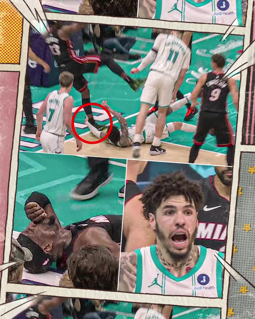 【今日热剪】导致后者回归成疑三球伸手绊倒阿德巴约！⚽引发争议