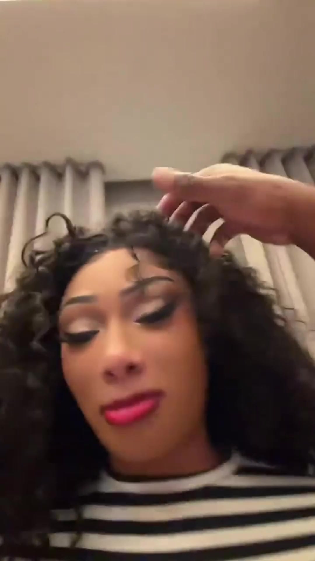 【赛场视频】好⭐家伙，马冬梅这妆化得吓我一跳，克莱怎么喜欢这种类型