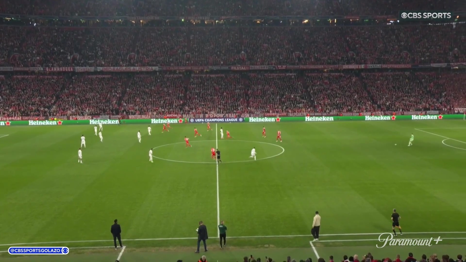  【集锦】欧冠-迪亚斯奥利塞破门居莱尔双响 拜仁总分6-4十人皇马