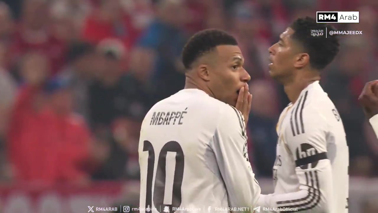 【精彩剪辑】卡马文加染红一瞬间，姆巴佩都被震惊了，一脸不敢相