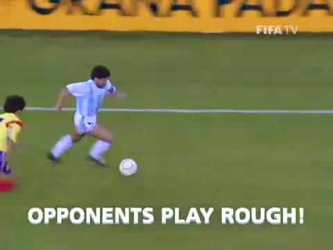 [世界杯]触目惊心！马拉多纳那些年遭遇了怎样的防守？