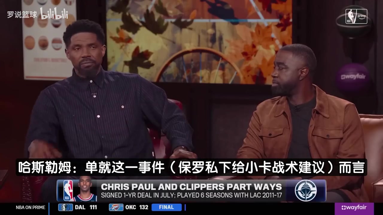 【体育头条】格里芬此前为保罗鸣不平：教练本该欢迎保罗提建议！