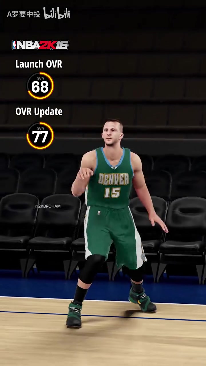 【篮球】从巴里亚到大魔王！约基奇从2k16到2k26的变化！