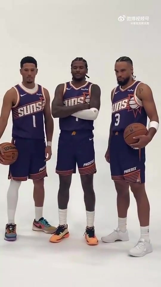 【有道理嘛?】赛季前太阳三位核心拍定妆照，杰伦-格林直接站在C位！