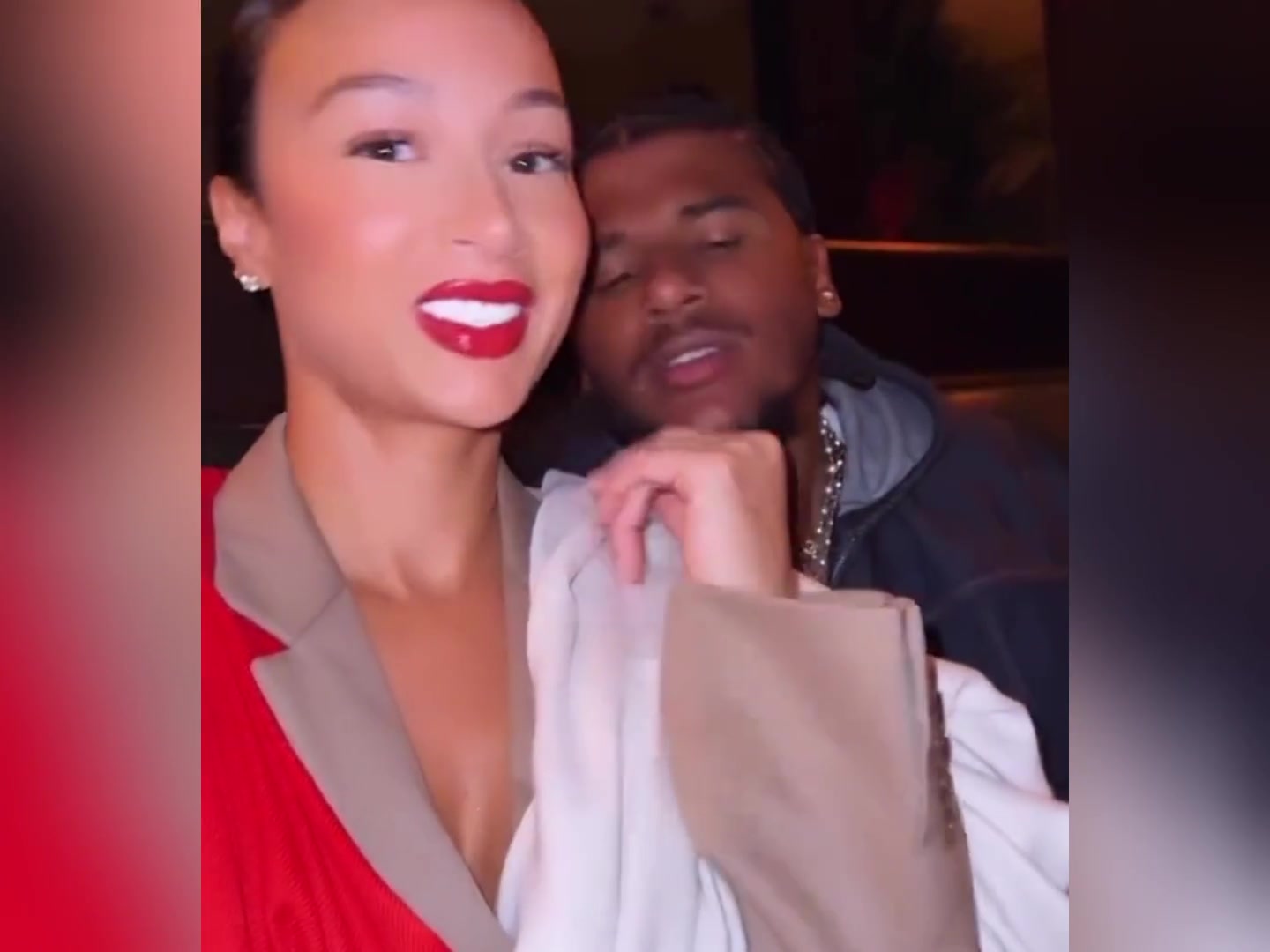 这绝对是NBA最疯狂的爱情，此前杰伦格林将40岁女友纹在身上...