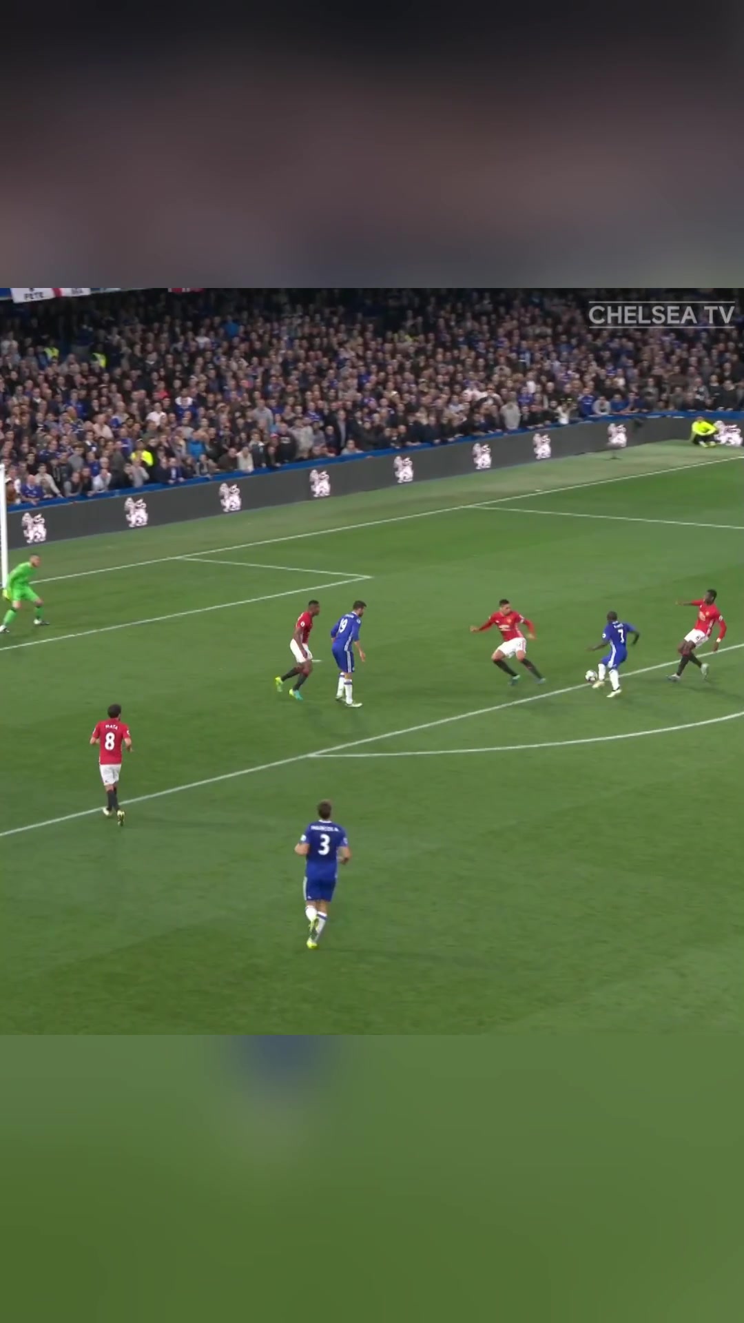 谁能想到！防守悍将坎特变身前锋，戏耍斯莫林攻破曼联！