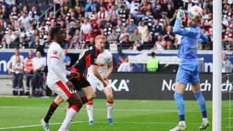 德甲-努萨传射扬·迪奥曼德建功 RB莱比锡客场3-1法兰克福