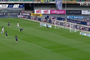 04月19日 意甲第33轮 维罗纳vsAC米兰 进球