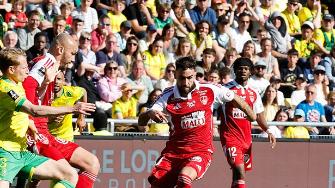 法甲-莫斯塔法-穆罕默破门沙尔多内绝平 南特1-1布雷斯特