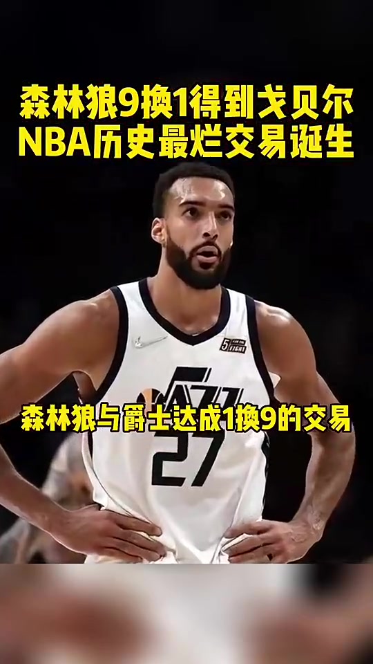 [集锦]回顾森林狼9换1交易得到戈贝尔，你们觉得是亏还是赚？