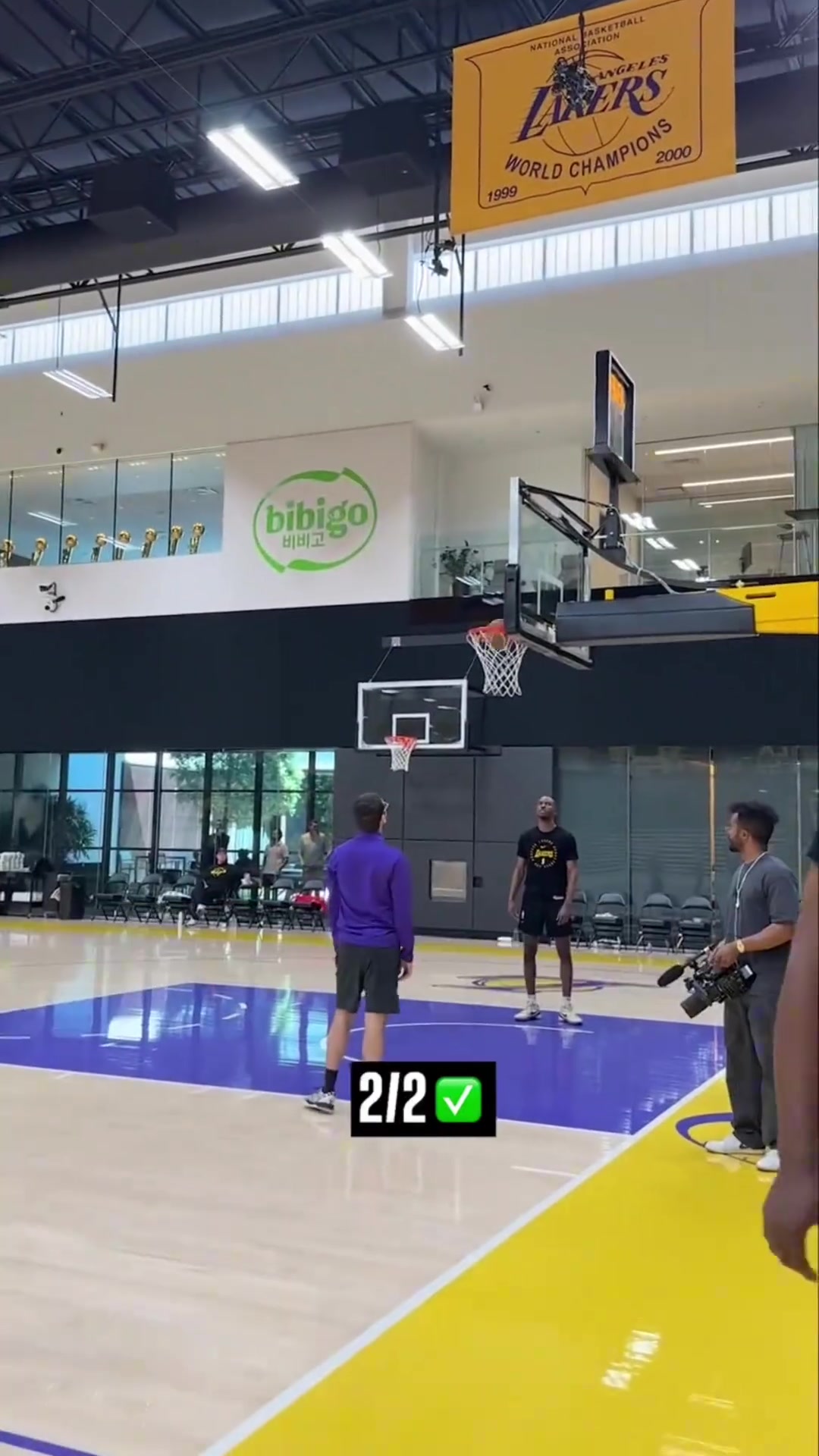 [有道理嘛?]直击湖人G2训练！肯纳德手感依旧火热