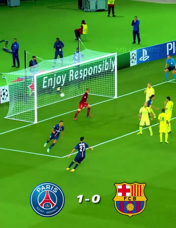 [梅西]龙争虎斗！重温经典：14年巴萨和巴黎的进攻大战！