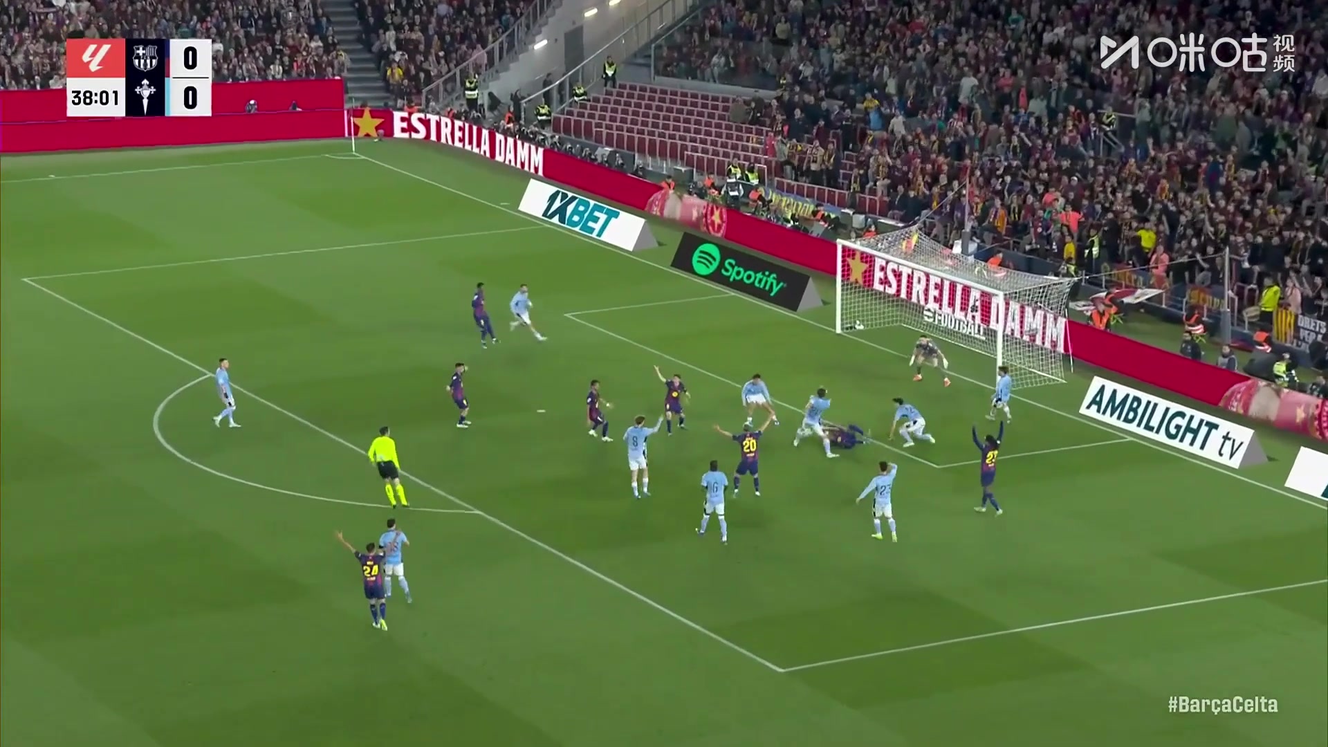 亚马尔禁区造点，亲自罚进后示意受伤换人