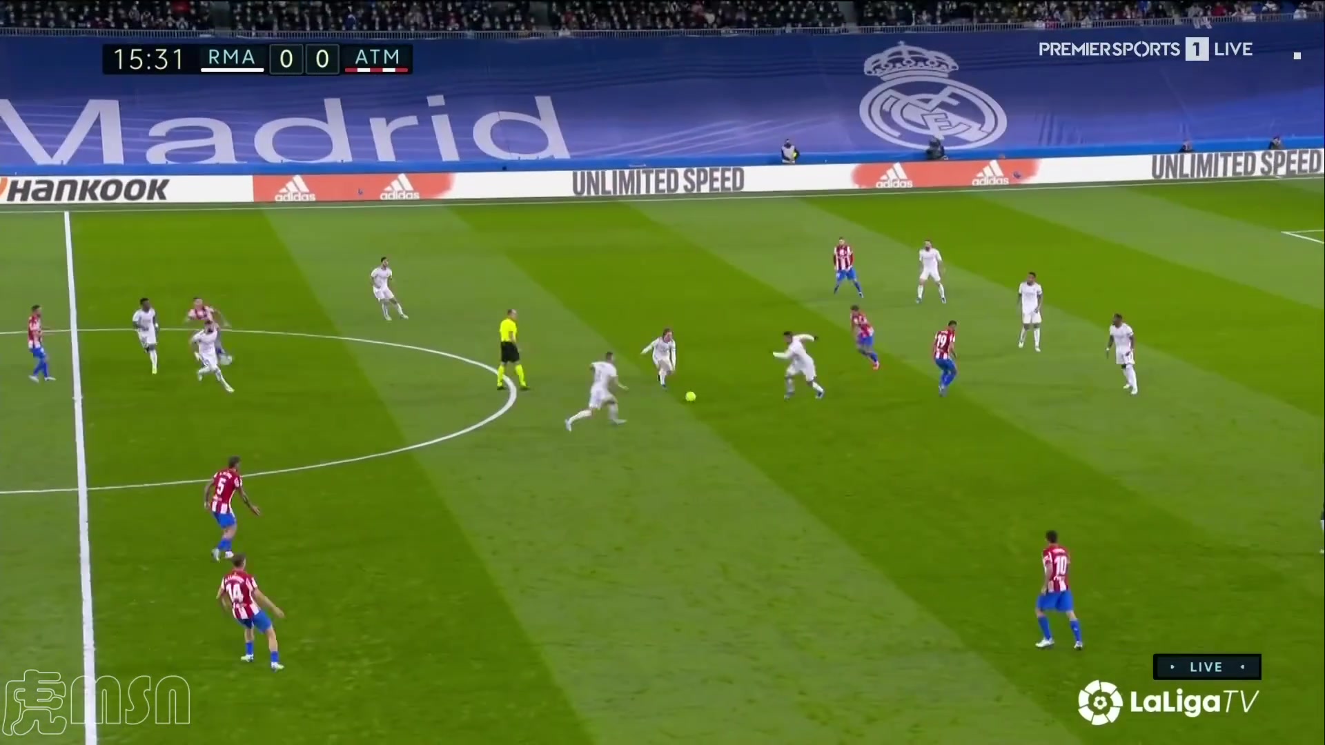 [体育头条]几成巅峰功力？经典回顾：36岁莫德里奇对阵马竞的