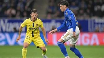 西甲-佩佩破门查伊拉扳平 皇家奥维耶多1-1比利亚雷亚尔